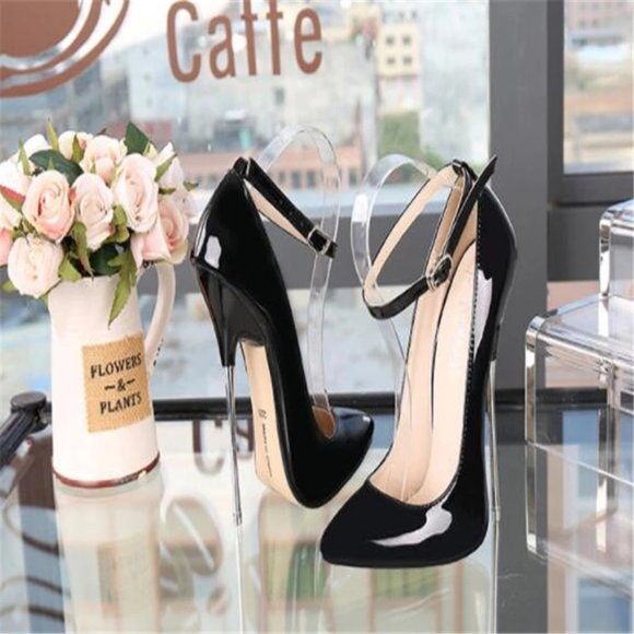 Stiletto Sexy silver heels 16cm ladies - Picture 2 of 2